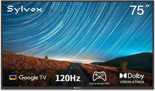 SYLVOX Outdoor TV, 75 inch 120