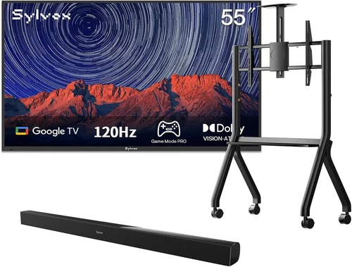 SYLVOX Outdoor TV with Rolling