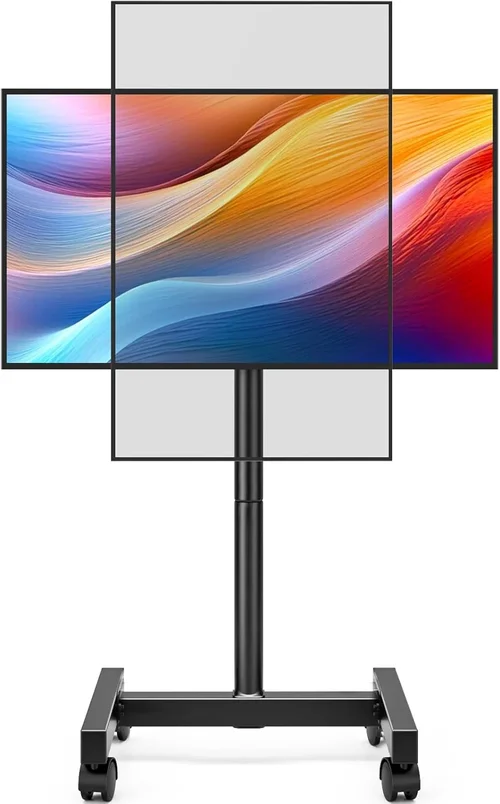 Mobile TV Floor Stand for 13