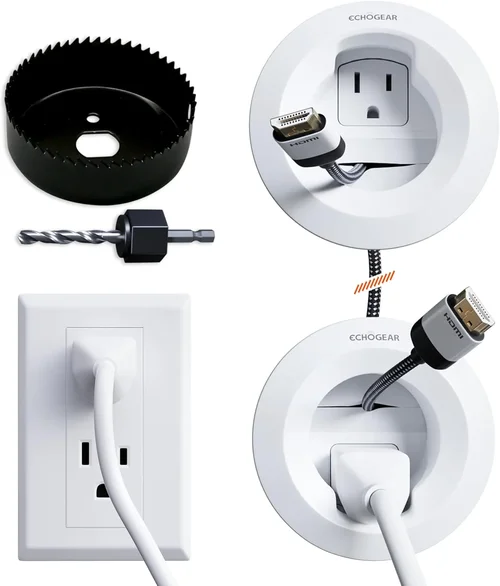 ECHOGEAR in-Wall Cable Managem