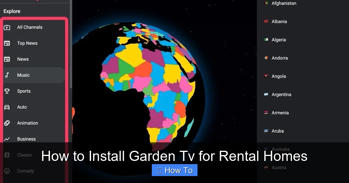 How to Install Garden Tv for Rental Homes