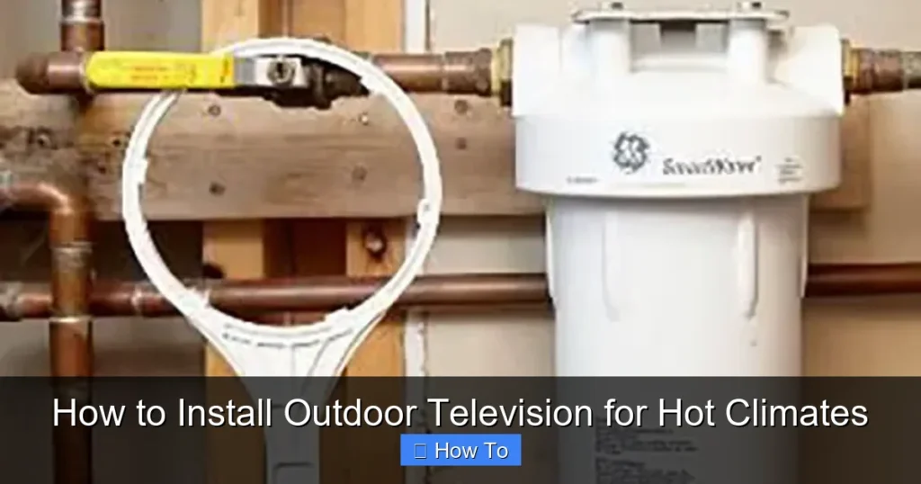 How to Install Outdoor Television for Hot Climates